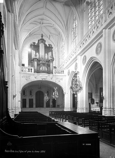 Nef, vue du choeur