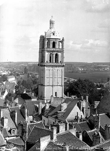 Tour clocher, côté sud-ouest