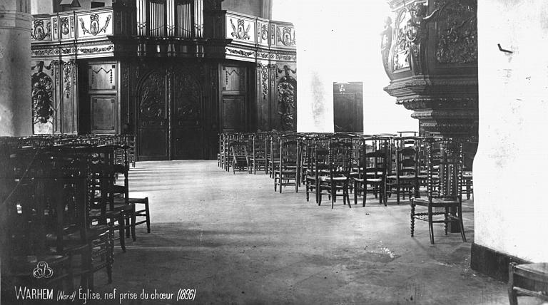 Orgue de tribune : tribune et buffet d'orgue