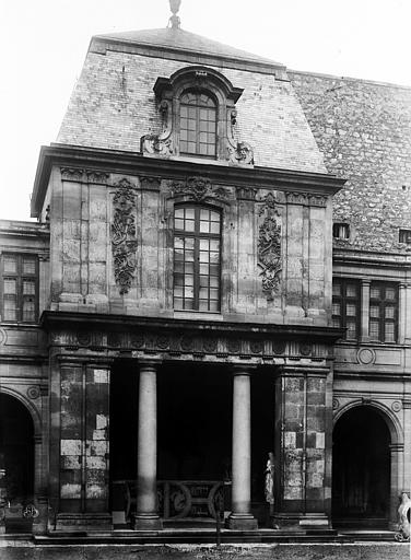 Façade de pavillon, anciennement rue Richelieu