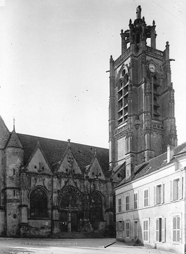 Façade nord, clocher