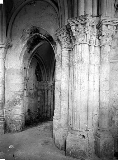 Choeur et  transept nord, pilier