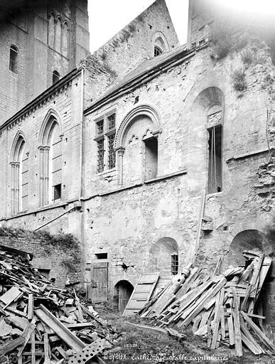 Salle capitulaire : façade extérieure