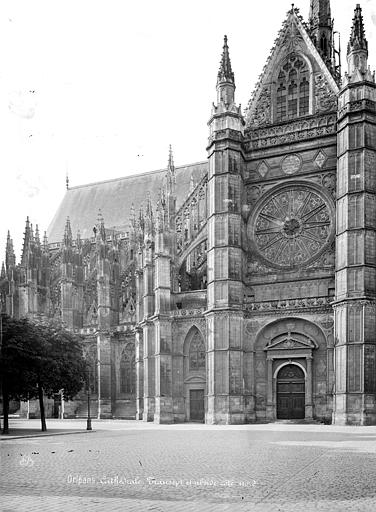 Façade nord : transept et partie est