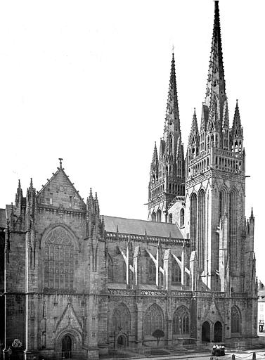 Façade nord : transept et partie ouest