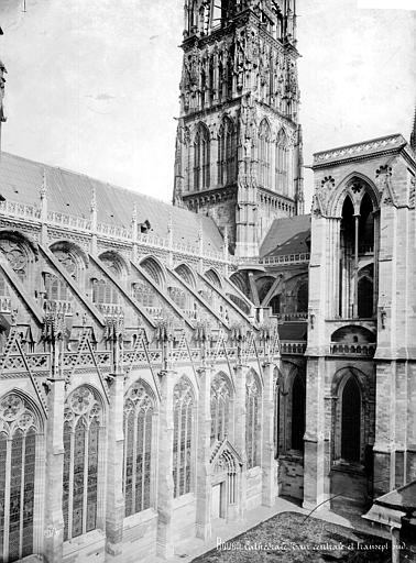 Façade sud : croisée du transept