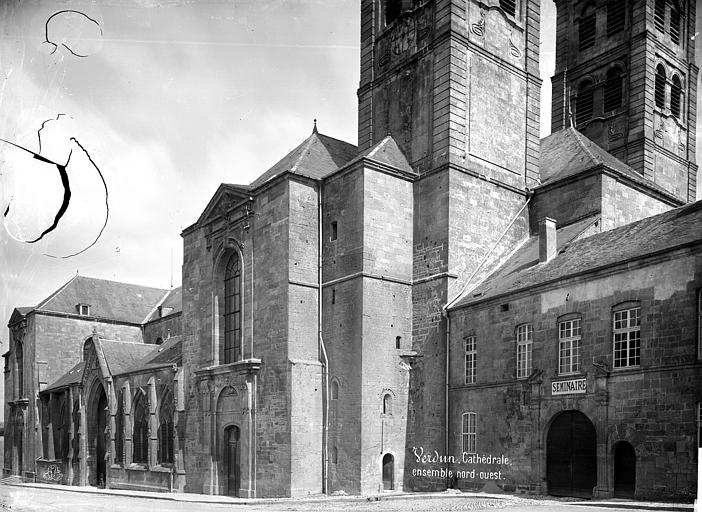 Façade nord vers l'est et séminaire