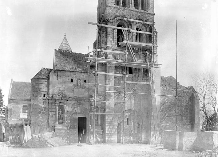 Eglise : façade ouest