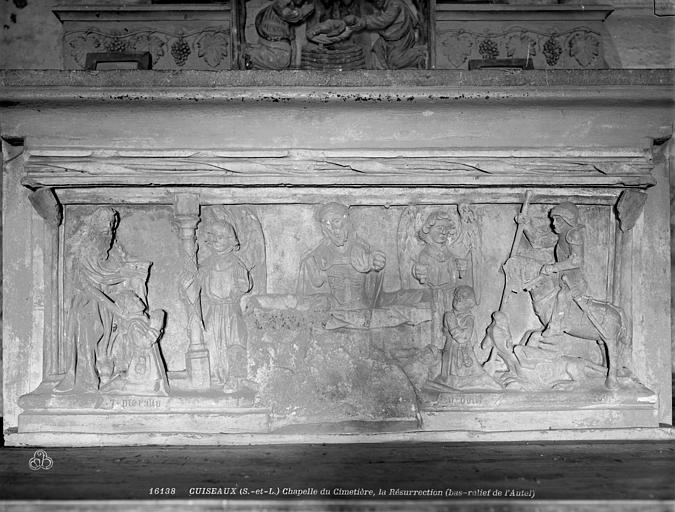 Bas-relief : La Résurrection du Christ