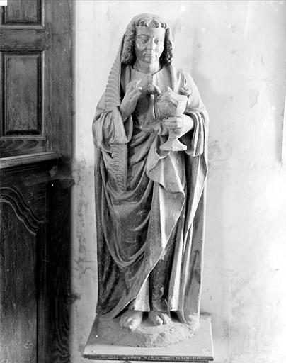 Statue de saint Jean - © Ministère de la Culture (France), Médiathèque du patrimoine et de la photographie, diffusion RMN-GP