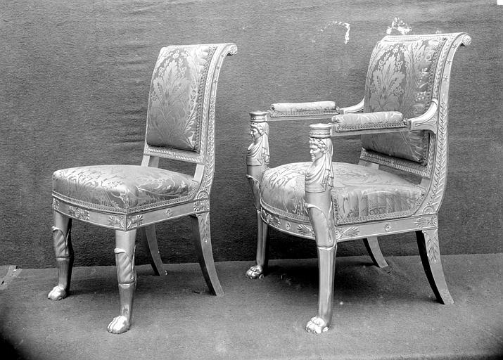 Fauteuil et chaise