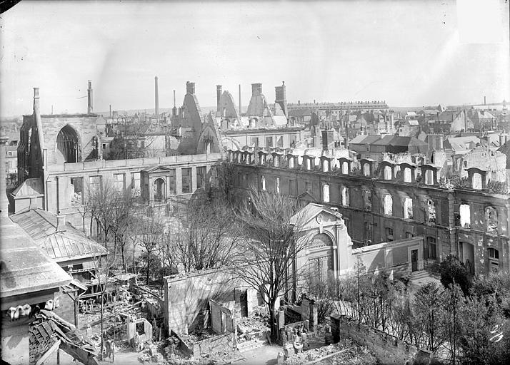 Vue d'ensemble prise de la cathédrale