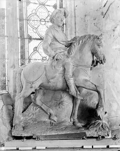 Statue équestre de saint Gengoult