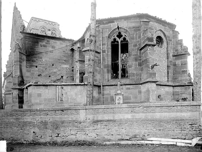 Abside et transept sud