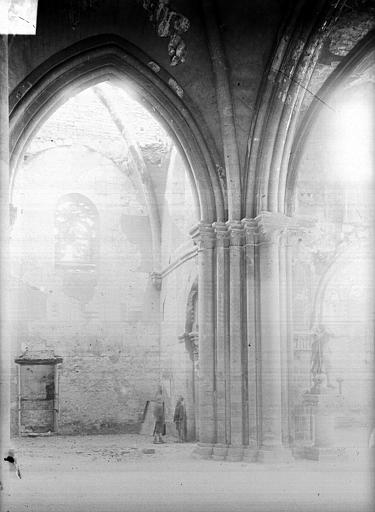 Vue intérieure du transept