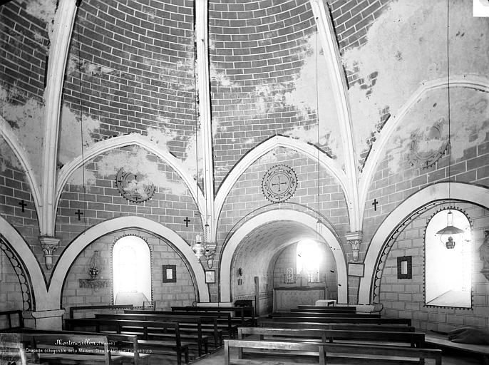 Chapelle octogonale : Vue intérieure