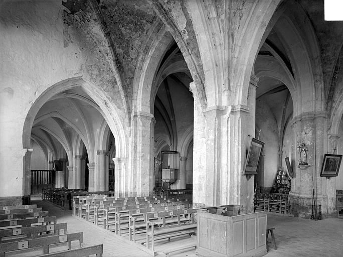 Vue intérieure du transept sud