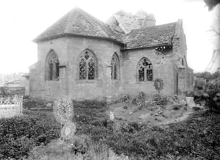 Abside et transept nord, côté nord-est