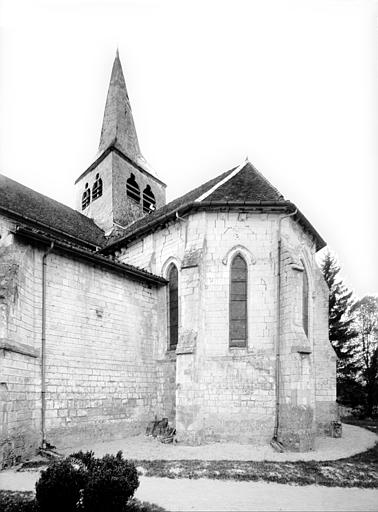 Abside, côté sud-est