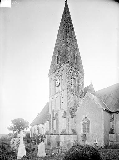 Façade sud et clocher