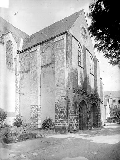 Façade nord : Transept