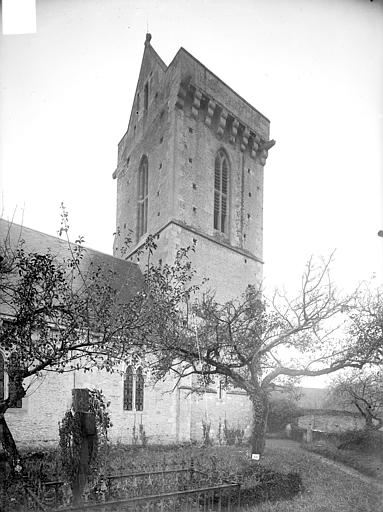 Façade nord : Clocher