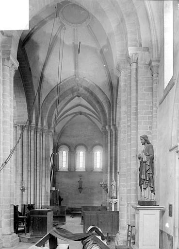 Vue intérieure du transept