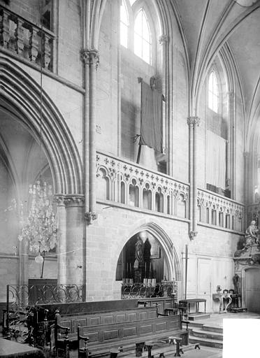 Vue intérieur du choeur, côté nord