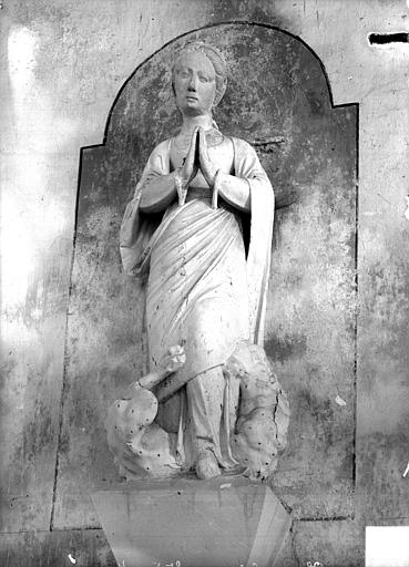 Statue : Sainte Marthe