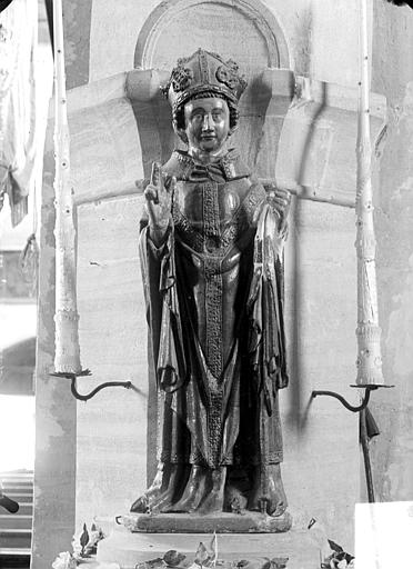 Statue : saint Manvieu