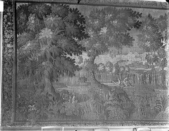 Grande tapisserie : Verdure et fabrique - © Ministère de la Culture (France), Médiathèque du patrimoine et de la photographie, diffusion RMN-GP