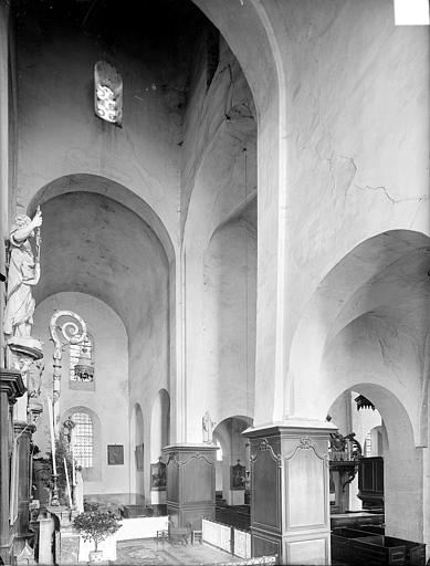 Vue intérieure du transept