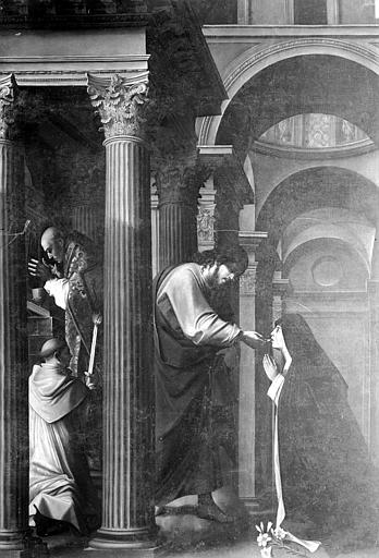 Tableau : La Communion de sainte Catherine - © Ministère de la Culture (France), Médiathèque du patrimoine et de la photographie, diffusion RMN-GP