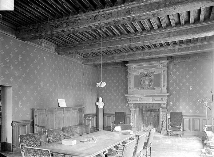 Salle des avocats : vue d'ensemble