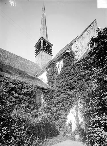 Façade sud : Transept et clocher