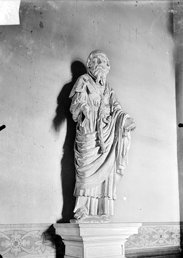 Statue en pierre : saint Joachim - © Ministère de la Culture (France), Médiathèque du patrimoine et de la photographie, diffusion RMN-GP
