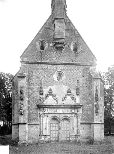 Chapelle : Façade ouest