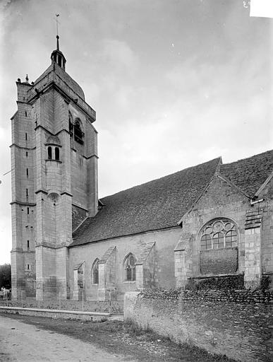 Façade sud : Clocher