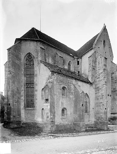 Façade nord : Abside et transept