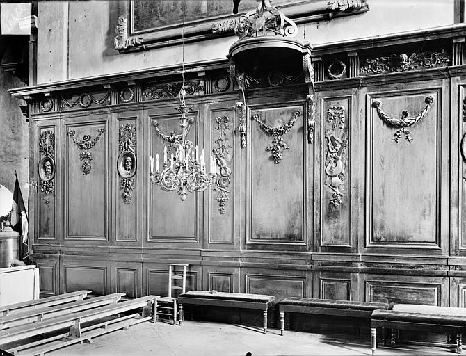 Vue intérieure du choeur : Boiseries - © Ministère de la Culture (France), Médiathèque du patrimoine et de la photographie, diffusion RMN-GP