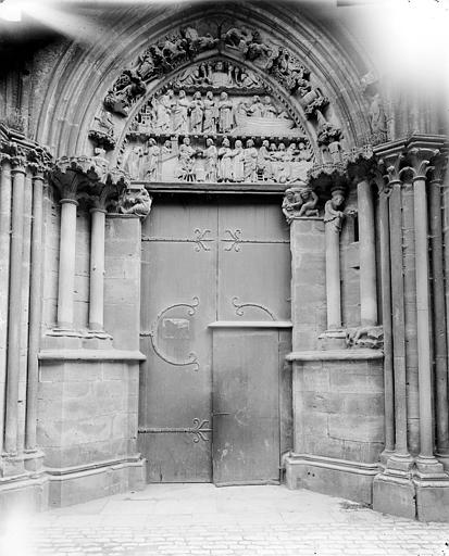 Portail du transept nord (dit porte des Bleds)