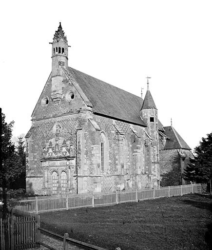 Chapelle : Ensemble sud-ouest