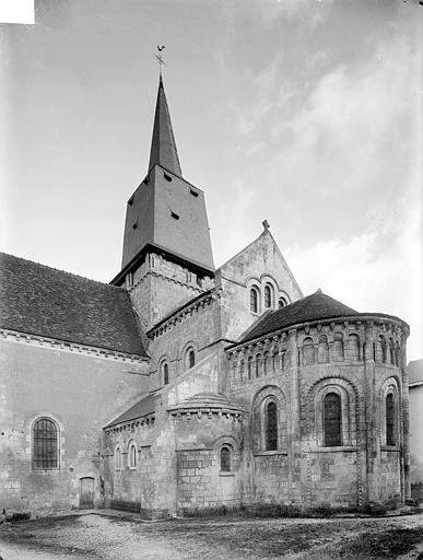 Abside et clocher, côté sud-est