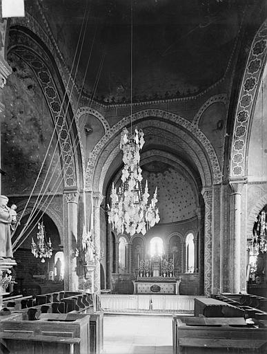 Vue intérieure du choeur