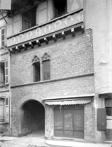 Façade sur rue