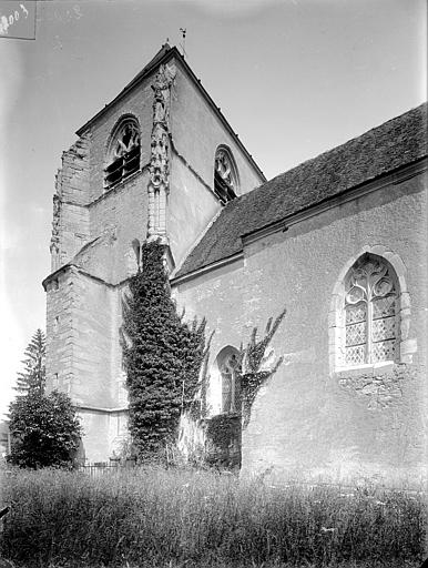 Façade sud : Clocher