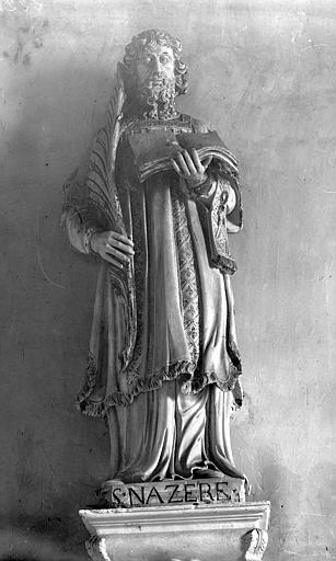 Statue en pierre : Saint Nazaire - © Ministère de la Culture (France), Médiathèque du patrimoine et de la photographie, diffusion RMN-GP