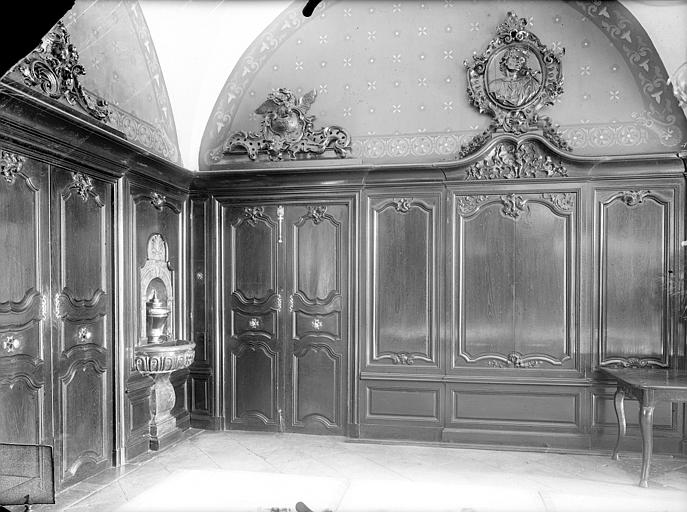 Boiseries du réfectoire