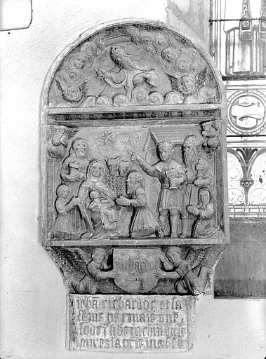 Bas-relief : l'Adoration des Mages