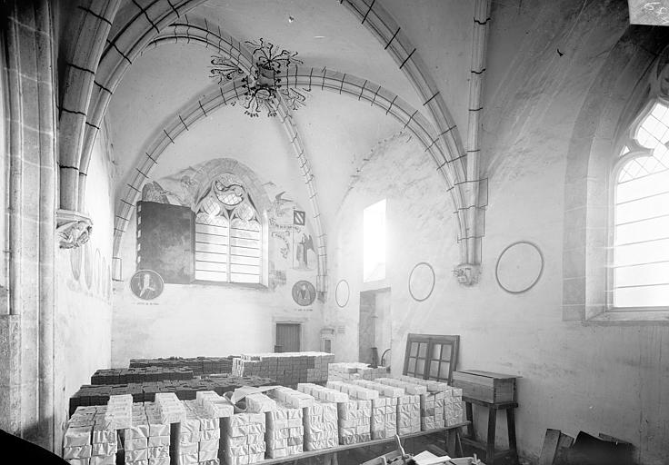 Chapelle : Vue intérieure vers l'est